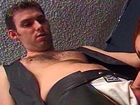 Hairy gay couple butt ramming play in bed