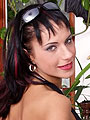 Mega boobed petite babe stripping her goods 