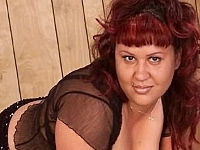 Raunchy Tattooed Babe Posing and Bend Over