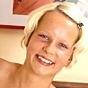 Slutty Platinum Blonde Teen With Magnificent Tits