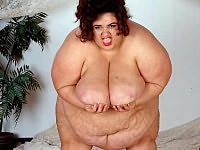 Heavy Plumper Slut Showing and Posing her Big Belly and Boobs