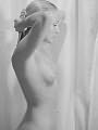 Hot Bombshell Taking a Shower with Boobs and Butt Close-ups