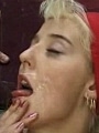 Nasty blonde rammed in her ass and gets cummed
